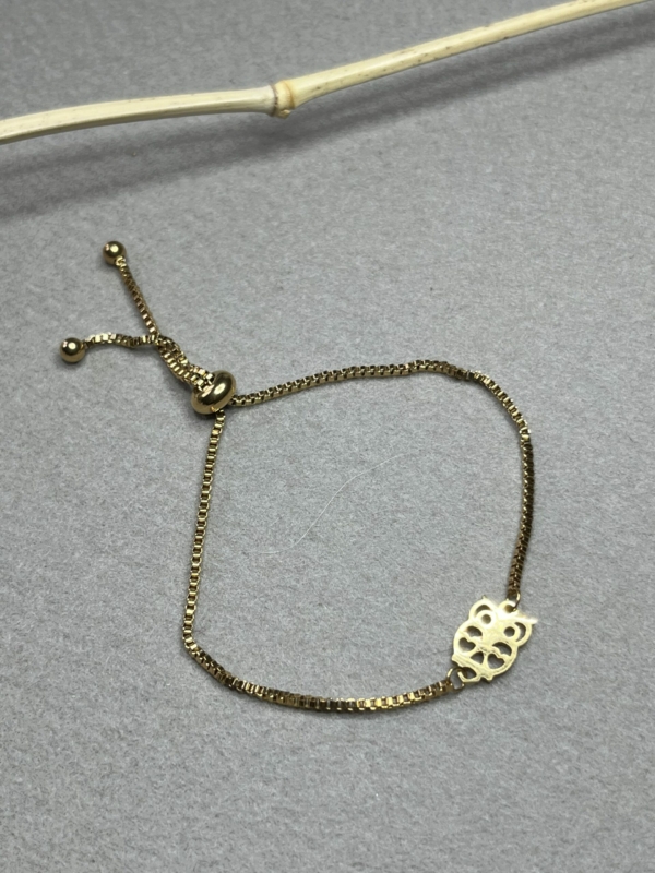 Bracelet chouette doré