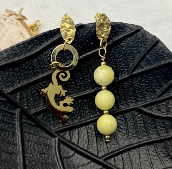 Collier Salamandre vert – Image 3