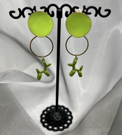 Boucles Chiens vert – Image 2