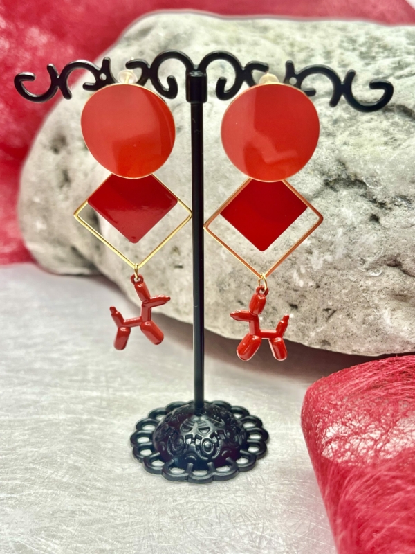 Boucles Chiens rouge – Image 2