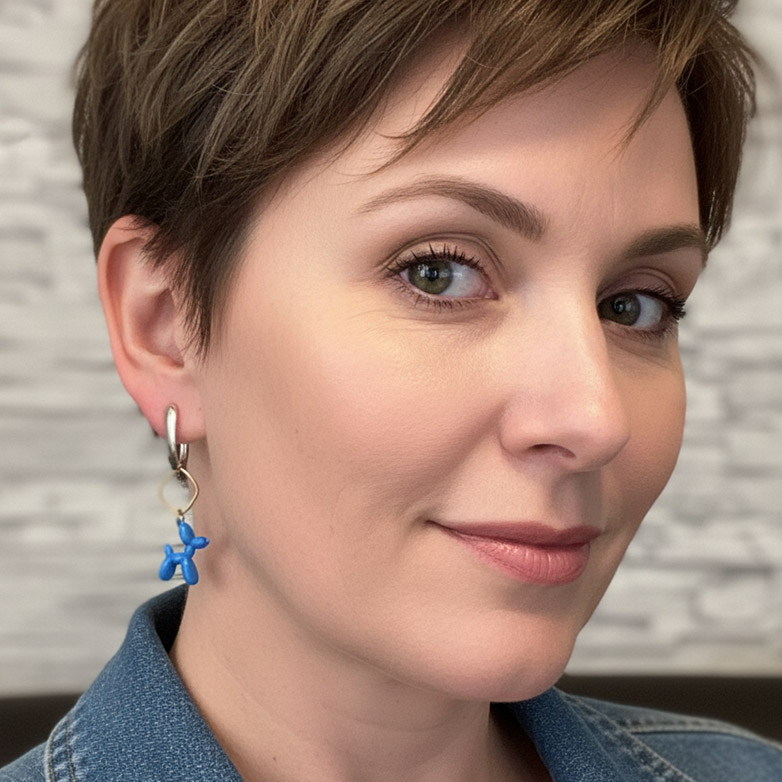 Boucles Chiens ballons chics – Image 2