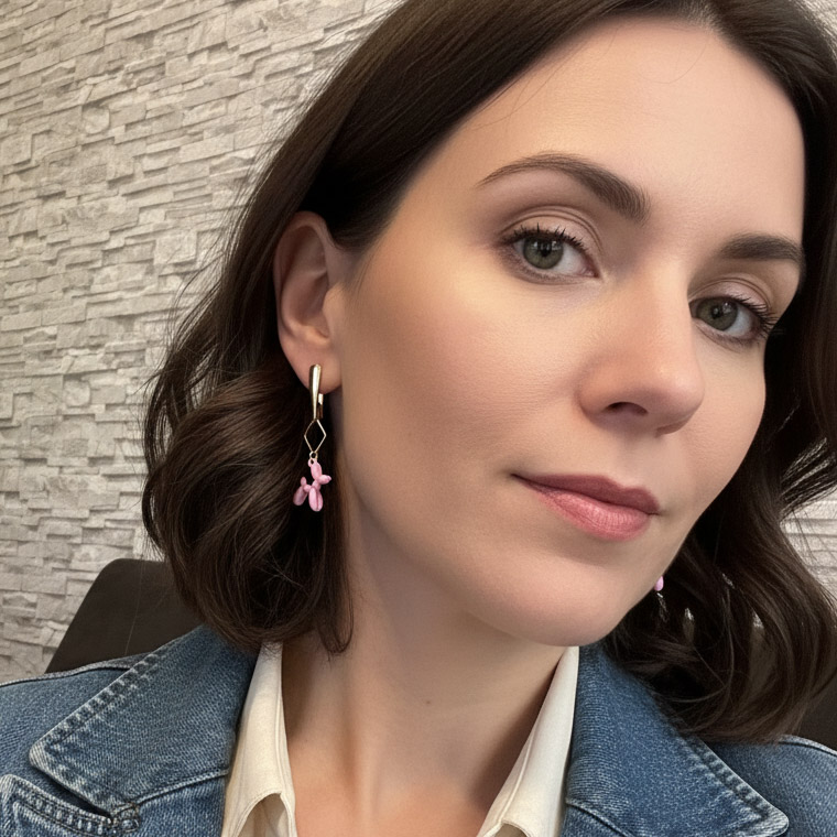 Boucles Chiens ballons chics – Image 4